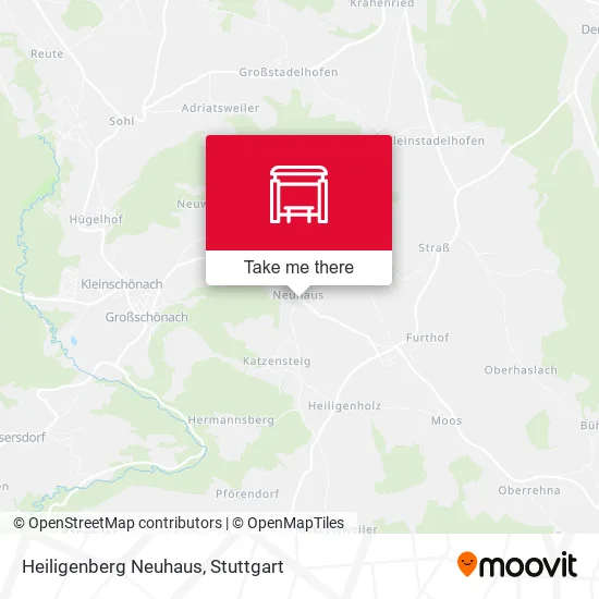 Карта Heiligenberg Neuhaus