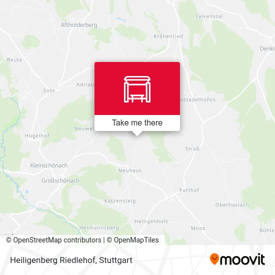 Карта Heiligenberg Riedlehof