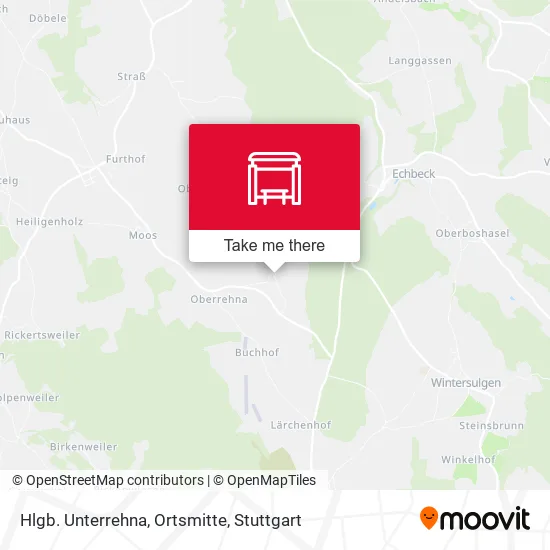 Карта Hlgb. Unterrehna, Ortsmitte