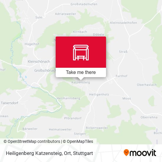 Карта Heiligenberg Katzensteig, Ort