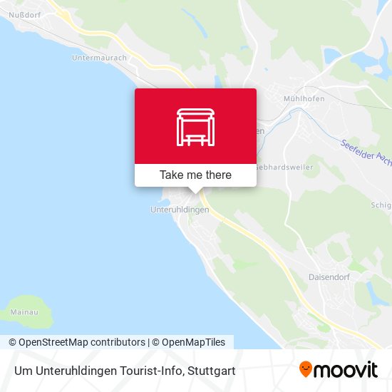 Um Unteruhldingen Tourist-Info map