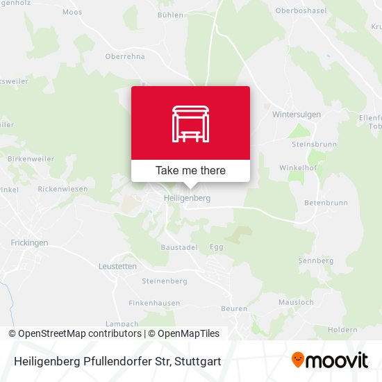 Heiligenberg Pfullendorfer Str map