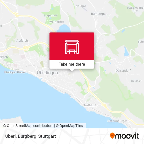 Карта Überl. Burgberg