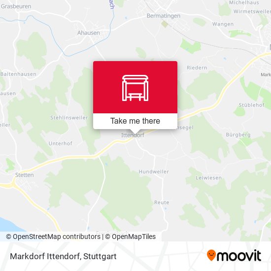 Карта Markdorf Ittendorf