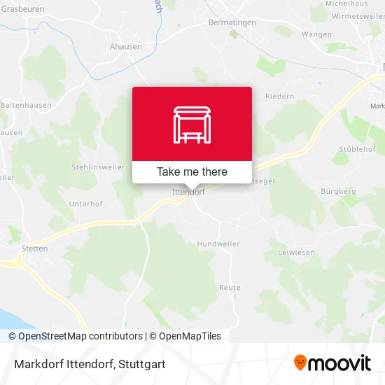 Карта Markdorf Ittendorf