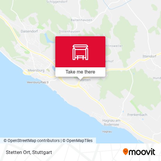 Карта Stetten Ort