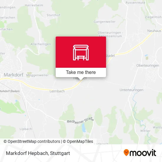 Карта Markdorf Hepbach