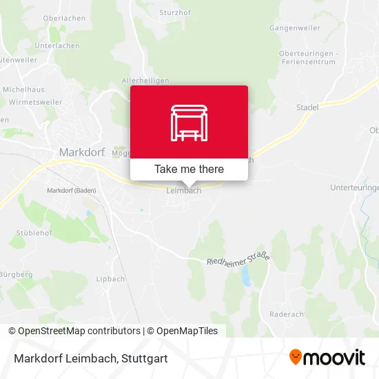 Карта Markdorf Leimbach