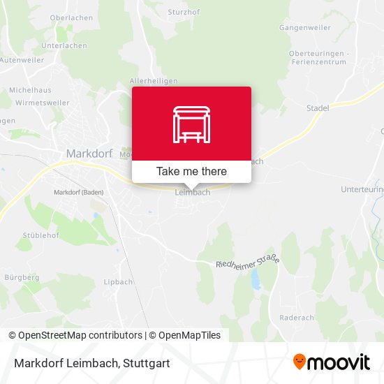 Карта Markdorf Leimbach