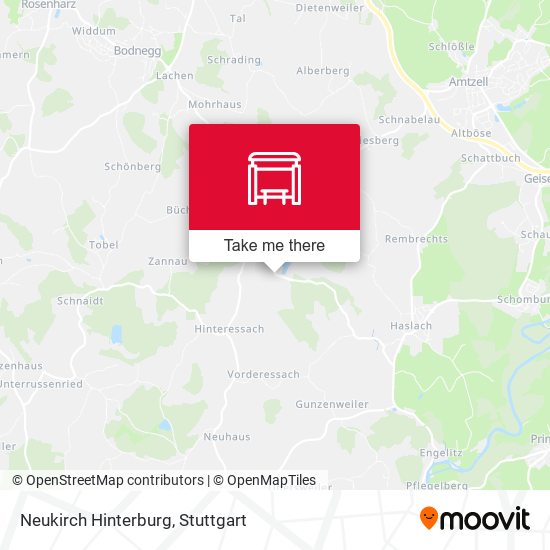 Карта Neukirch Hinterburg