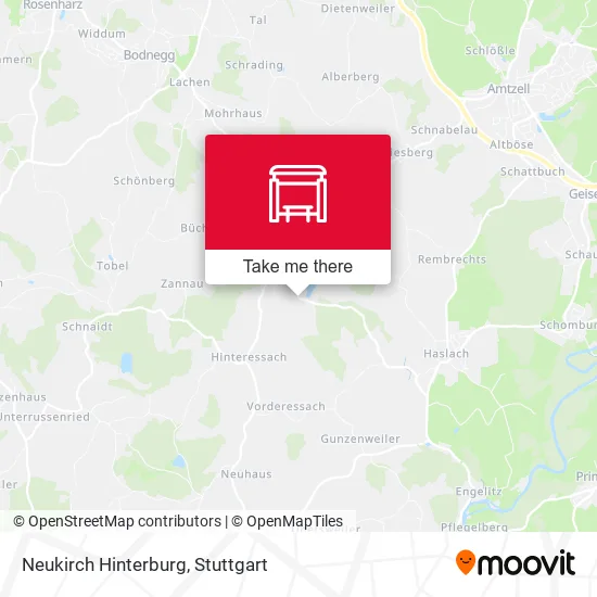 Карта Neukirch Hinterburg