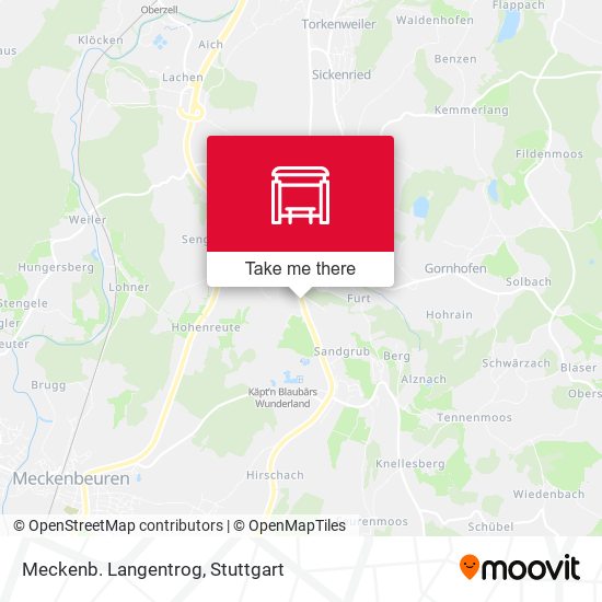 Карта Meckenb. Langentrog