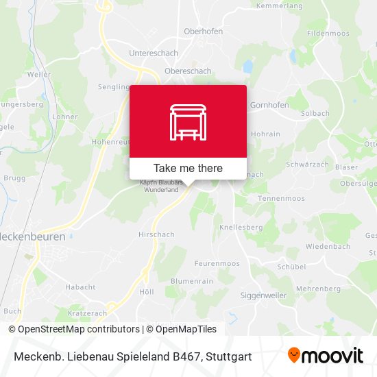 Meckenb. Liebenau Spieleland B467 map