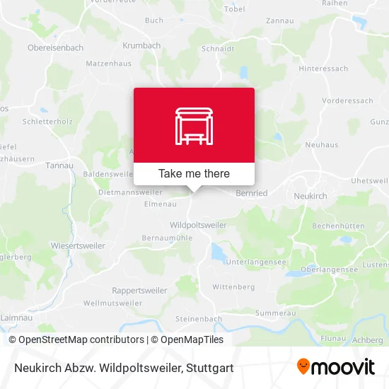 Карта Neukirch Abzw. Wildpoltsweiler