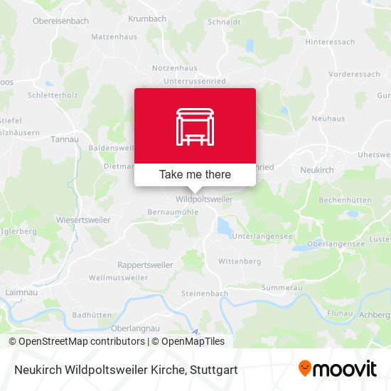 Neukirch Wildpoltsweiler Kirche map