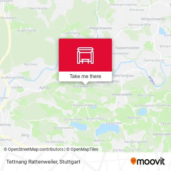 Карта Tettnang Rattenweiler