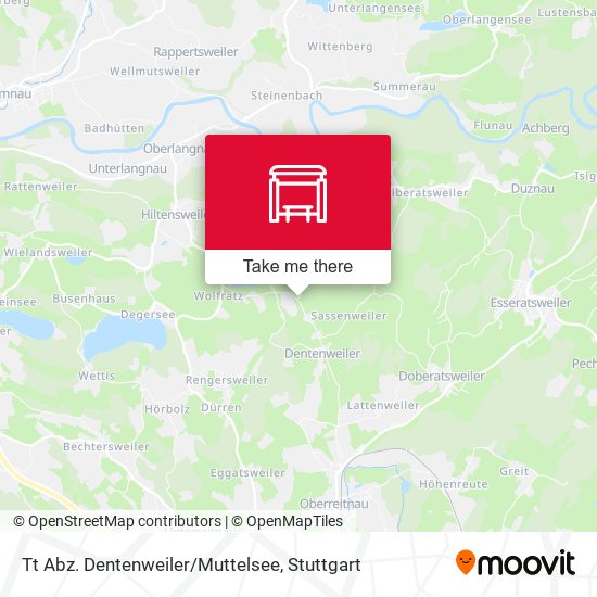 Tt Abz. Dentenweiler/Muttelsee map