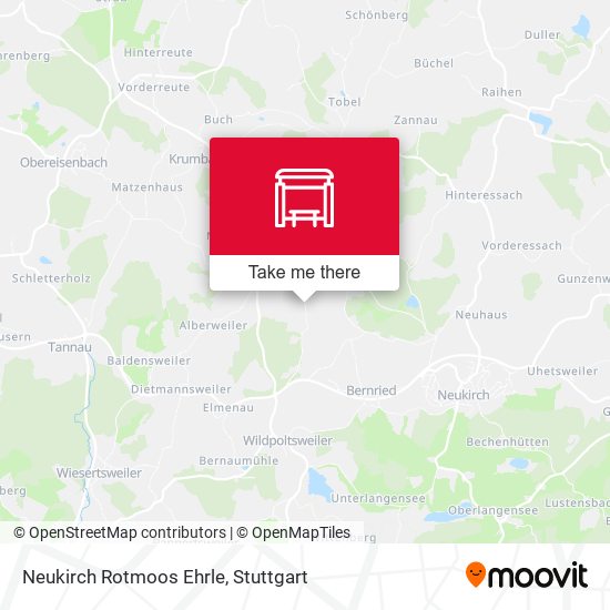 Карта Neukirch Rotmoos Ehrle