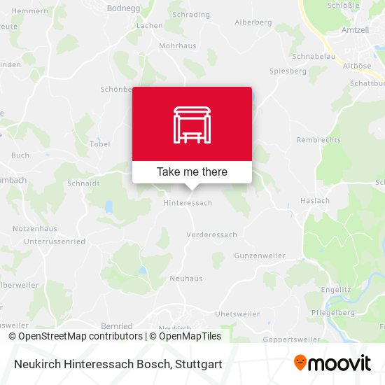 Neukirch Hinteressach Bosch map