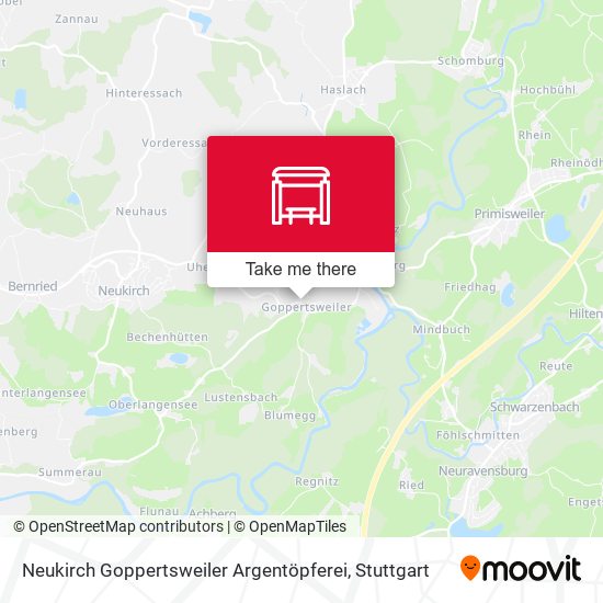 Neukirch Goppertsweiler Argentöpferei map