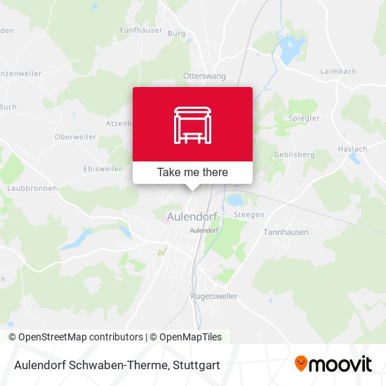 Aulendorf Schwaben-Therme map