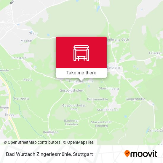Карта Bad Wurzach Zingerlesmühle