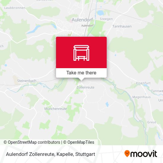 Aulendorf Zollenreute, Kapelle map