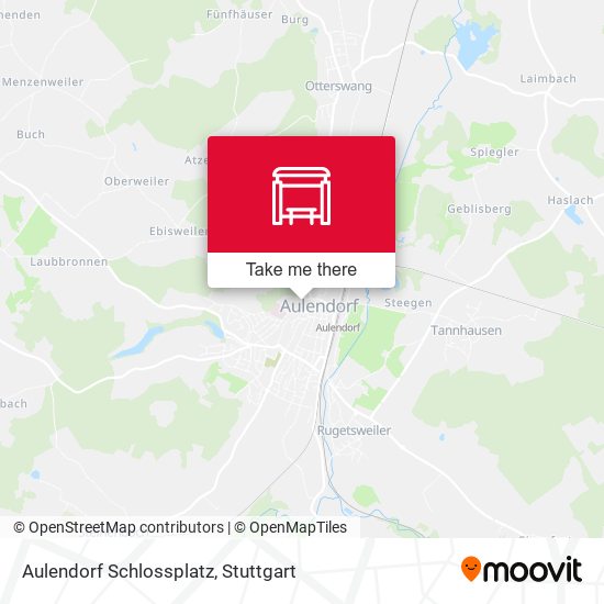 Карта Aulendorf Schlossplatz