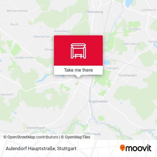 Aulendorf Hauptstraße map