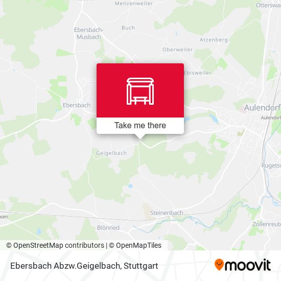 Ebersbach Abzw.Geigelbach map