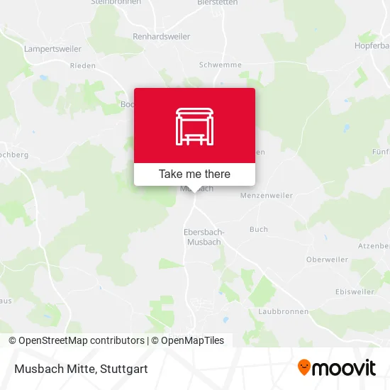 Карта Musbach Mitte
