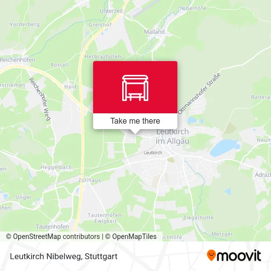 Карта Leutkirch Nibelweg