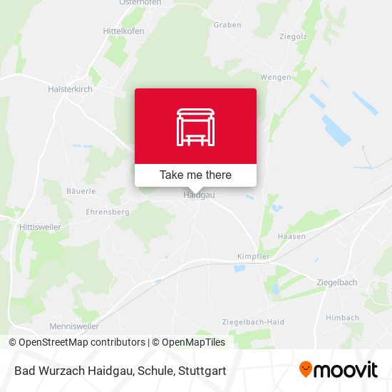 Bad Wurzach Haidgau, Schule map