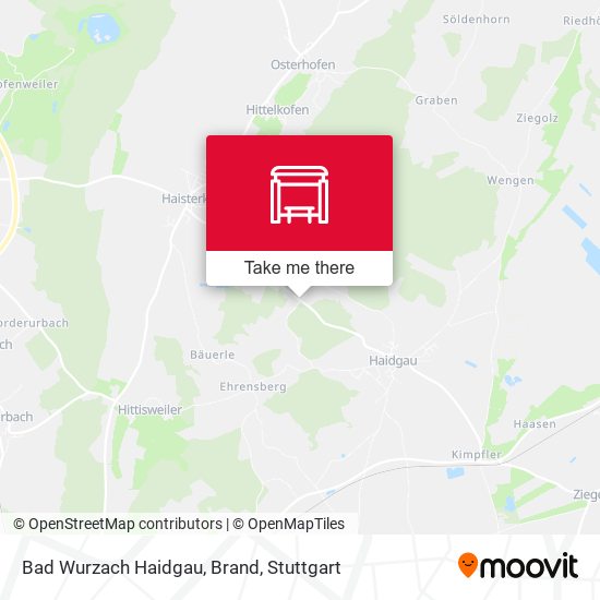 Bad Wurzach Haidgau, Brand map