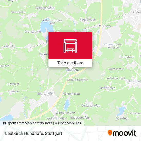 Leutkirch Hundhöfe map