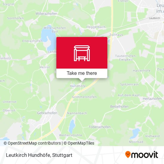 Leutkirch Hundhöfe map