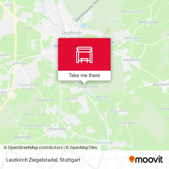 Карта Leutkirch Ziegelstadel