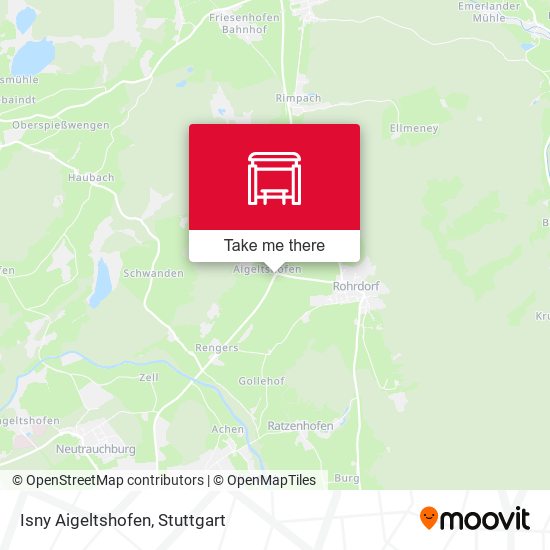 Карта Isny Aigeltshofen