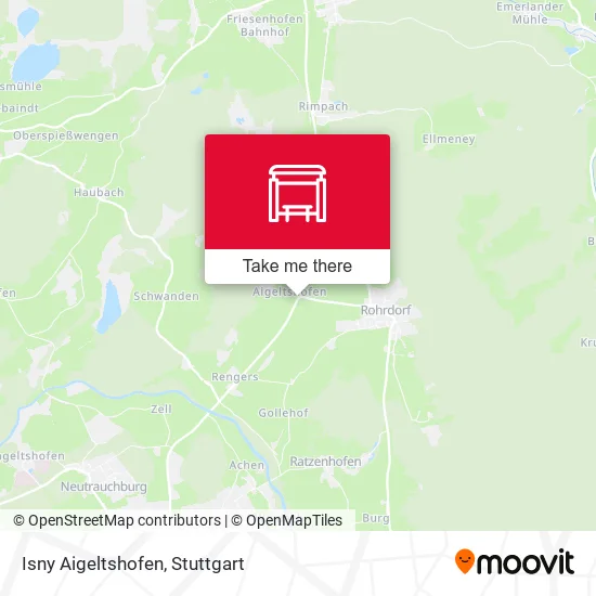 Карта Isny Aigeltshofen