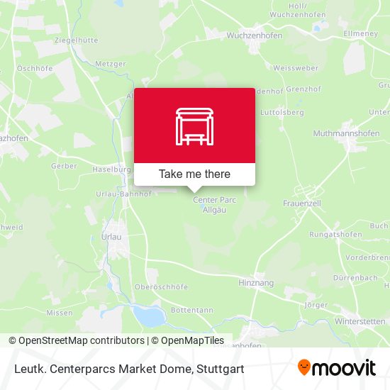 Leutk. Centerparcs Market Dome map