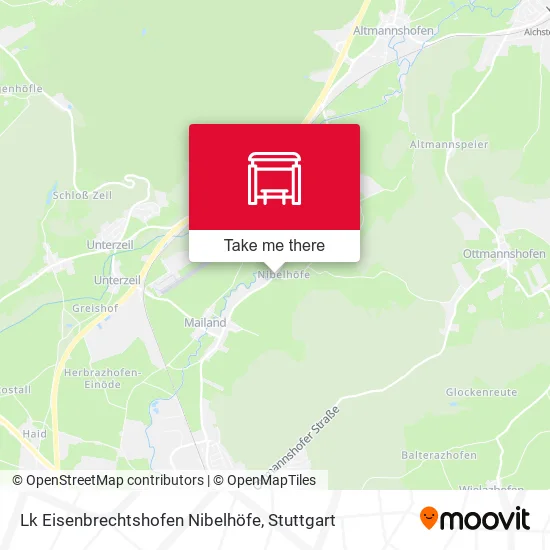 Карта Lk Eisenbrechtshofen Nibelhöfe
