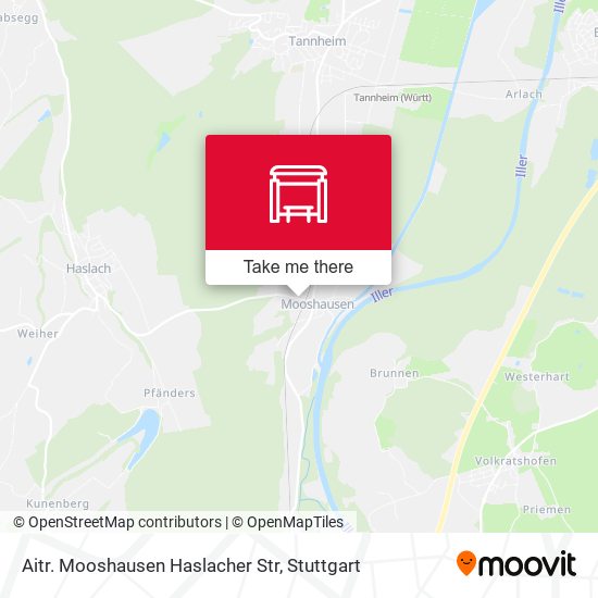 Карта Aitr. Mooshausen Haslacher Str