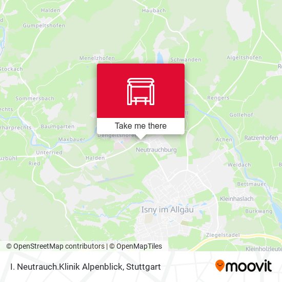 Карта I. Neutrauch.Klinik Alpenblick
