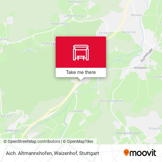 Aich. Altmannshofen, Waizenhof map