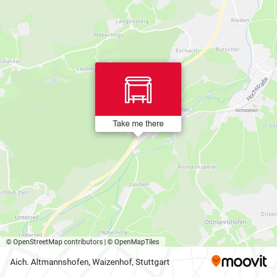 Aich. Altmannshofen, Waizenhof map