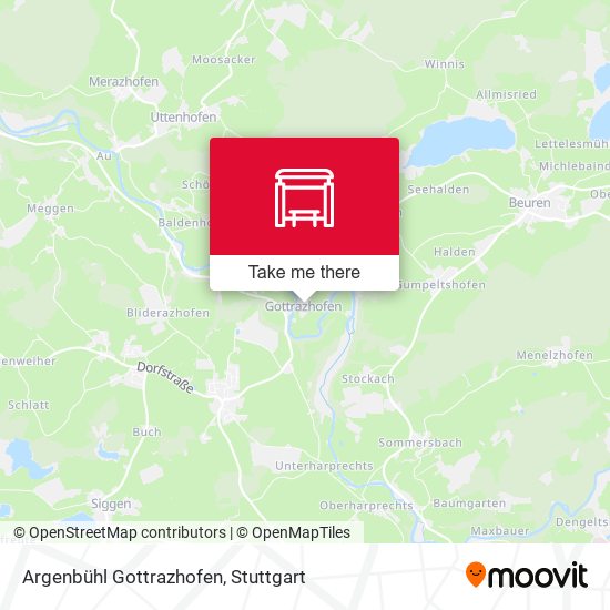 Argenbühl Gottrazhofen map