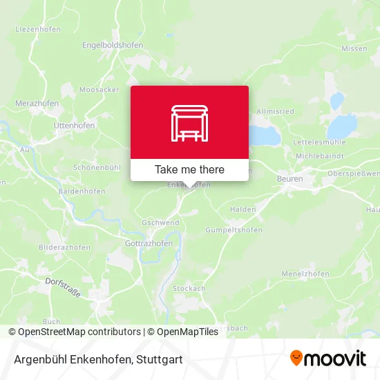 Карта Argenbühl Enkenhofen