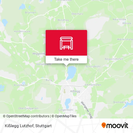 Карта Kißlegg Lutzhof