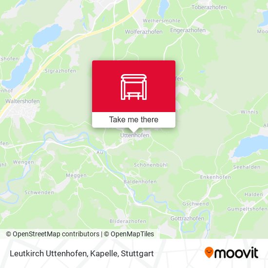 Leutkirch Uttenhofen, Kapelle map