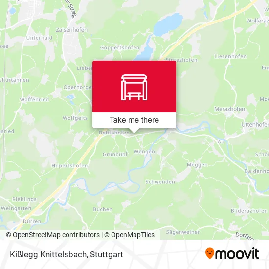 Карта Kißlegg Knittelsbach